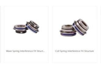 How does the seal determine the service life of a water pump?