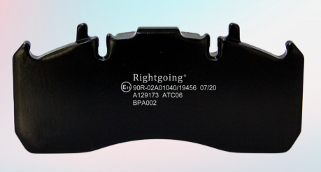 What are the specific requirements for E-MARK certification of truck brake pads?cid=4