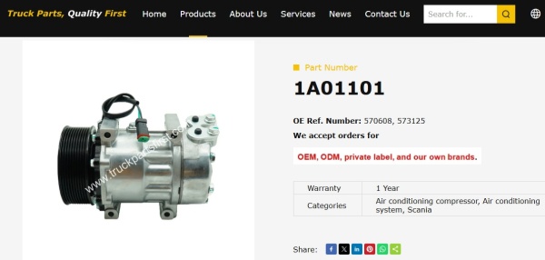 Another model of our air-conditioning compressor is experiencing robust sales in China